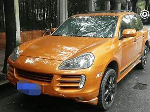 28万元买的二手保时捷，朋友们见到后纷纷吐槽车身颜色太过陈旧