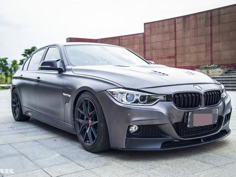 现在都流行恐惧感！宝马3系黑武士改装案例