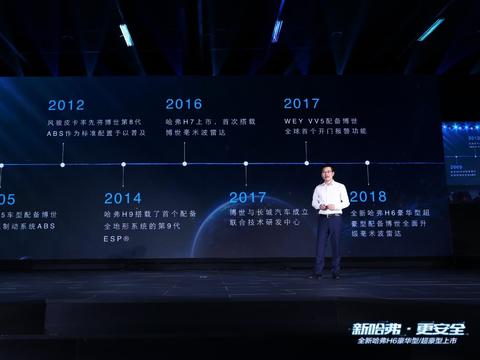 全新哈弗H6豪华型、超豪型上市，安全联盟正式成立