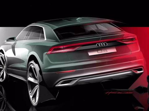 奥迪Q8预告视频再爆 定位于高端轿跑SUV