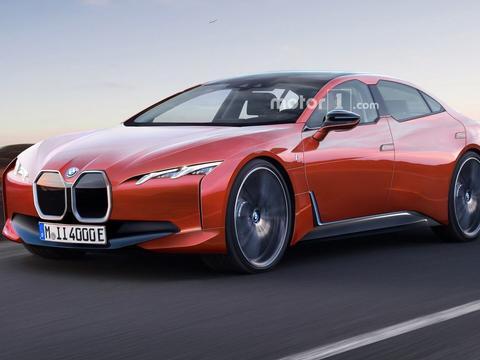 BMW i4假想图曝光 续航能力可达600公里