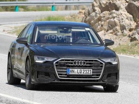 全新奥迪S6谍照曝光，采用最新家族式风格，或将搭载V6发动机