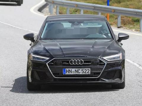 褪掉伪装 帅到没朋友！全新奥迪S7高清谍照来啦！