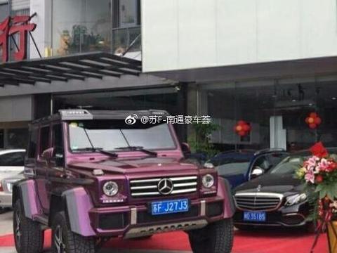 南通奔驰G500 4x4^2，平原地区也有猛兽！