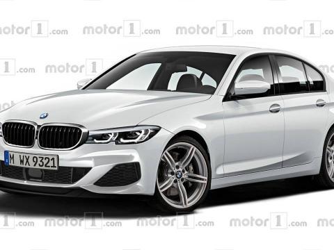 全新宝马3系渲染图曝光 预计10月份巴黎亮相