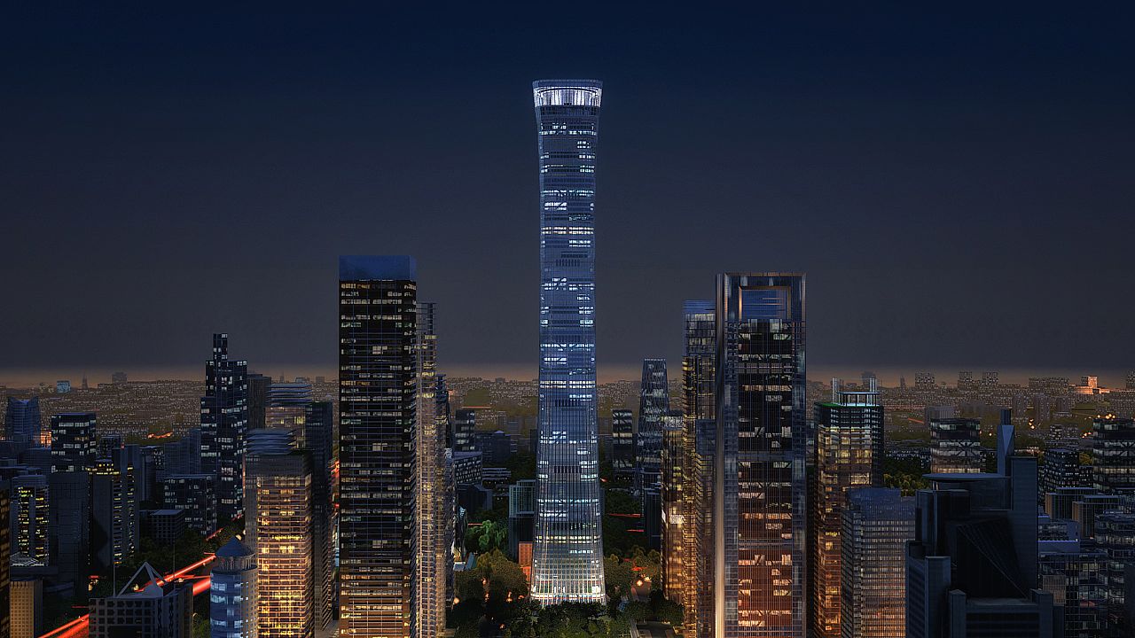 世界最高楼排名,中国6座,千米高楼王国大厦,将