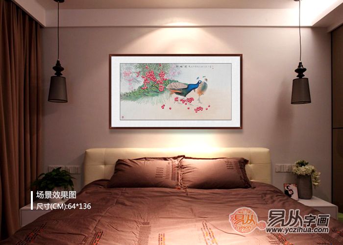 卧室床头挂什么画吉利，卧室床上不可以挂画吗？