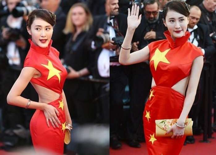 戛纳电影节明星忙"蹭红毯"网红假摔,范冰冰被认错莎娜电影图片