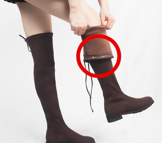 长筒靴掉筒怎么办?3招教你不再掉筒