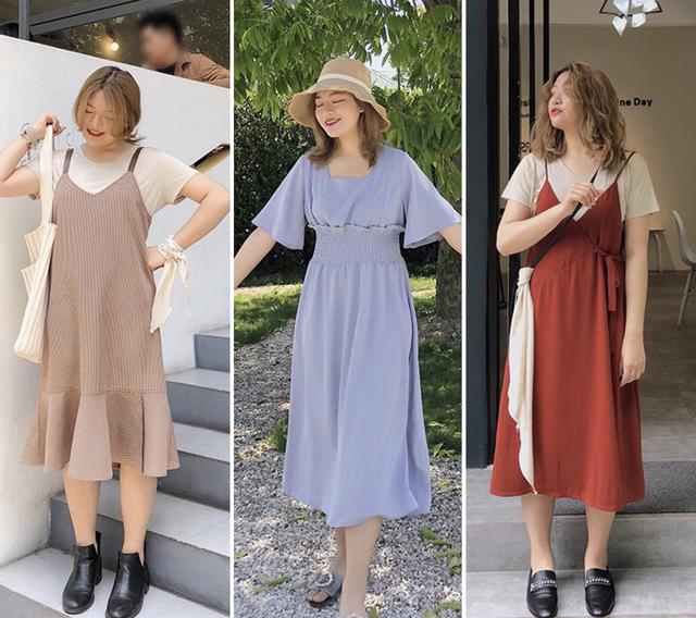 微胖也要变漂亮!130斤模特示范30套微胖穿搭，既能显瘦又能藏肉