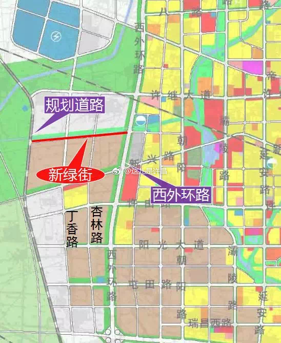 这两条路一通,许昌人不必绕圈,省了很多时间