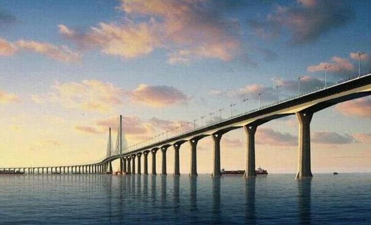中国最长跨海大桥港珠澳大桥,被称为现代世界七大奇迹