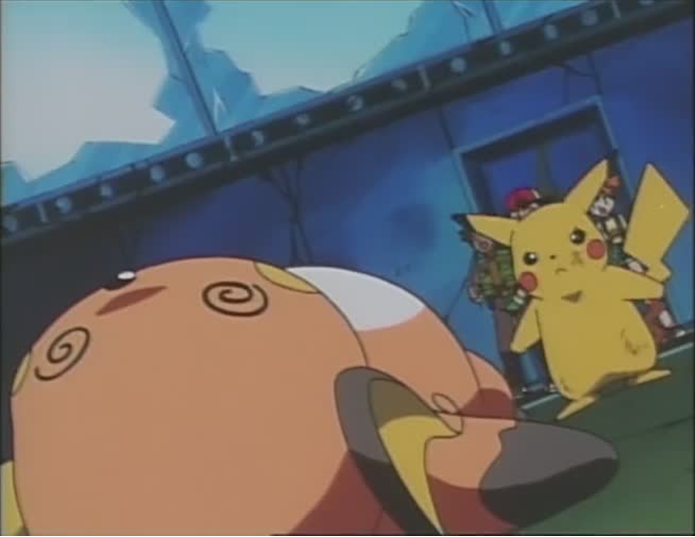 皮卡丘不把神奇宝贝等级放眼里三次打败雷丘,