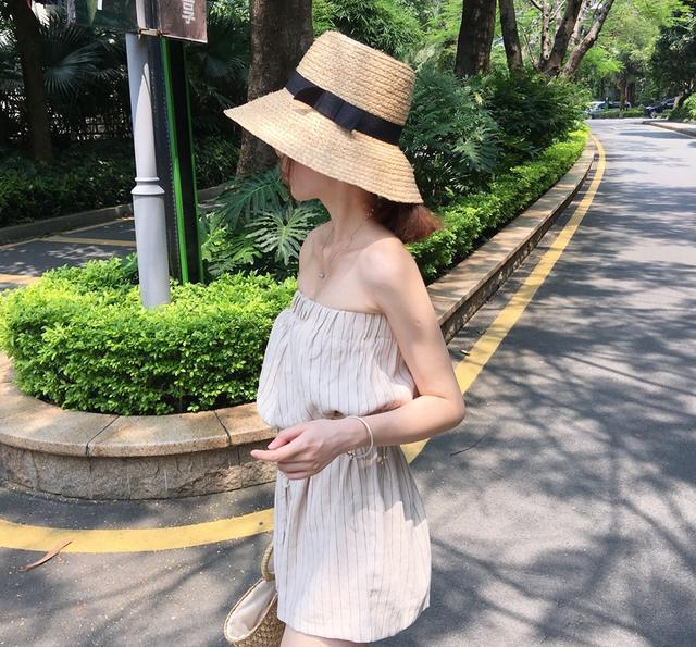 吊带连体裤搭配 不可思议! 150矮个子女生, 这样穿连体裤, 拉长身高比例显个高