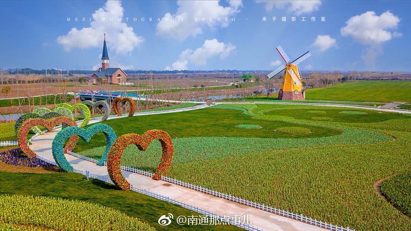 美到窒息!3月31日南通鲜花小镇花海绽放