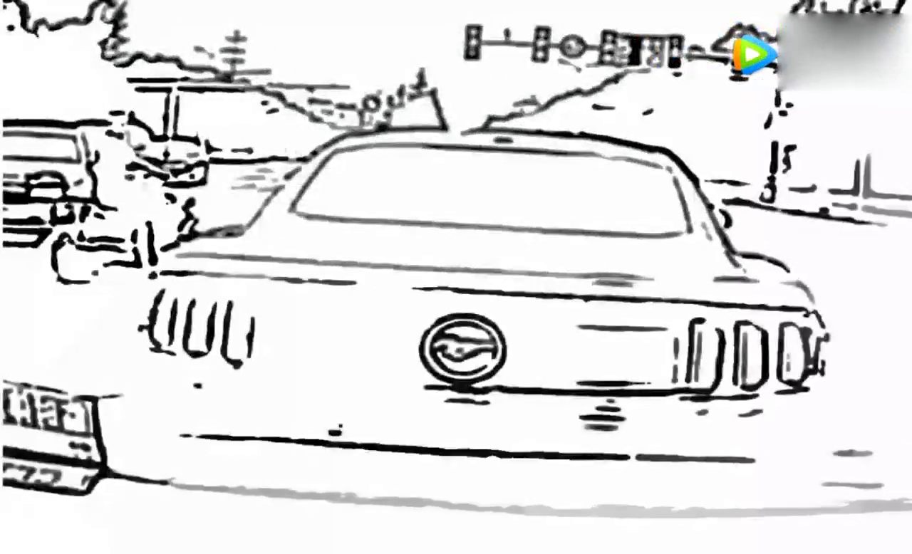 前车急刹避让闯红灯电动车，后车无奈撞了上去，电动车看戏