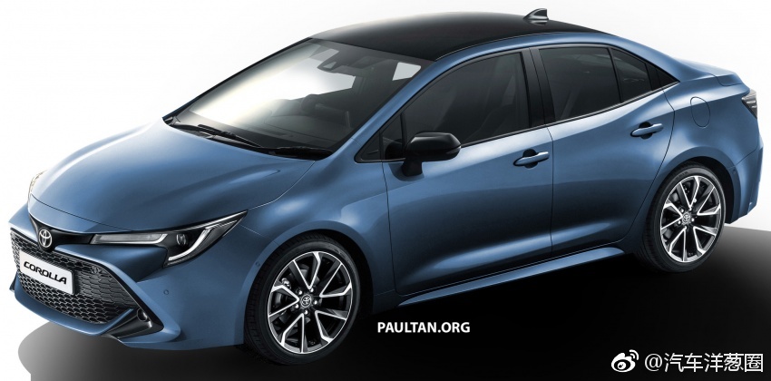丰田全新三厢卡罗拉呼之欲出！平台/外观/内饰焕然一新