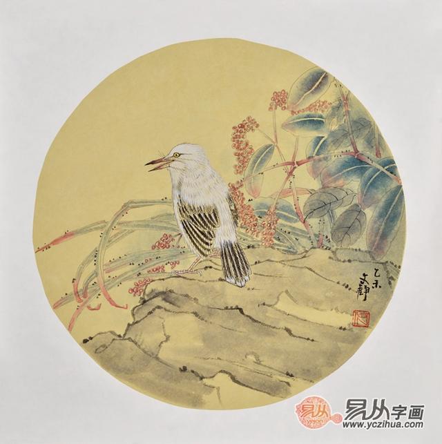 小而美,画家何文铮工笔小品花鸟画系列作品欣赏