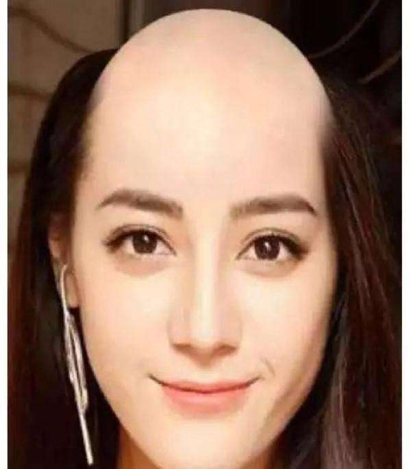 范冰冰杨幂迪丽热巴光头造型曝光,颜值仍在线,演技却败给了她!