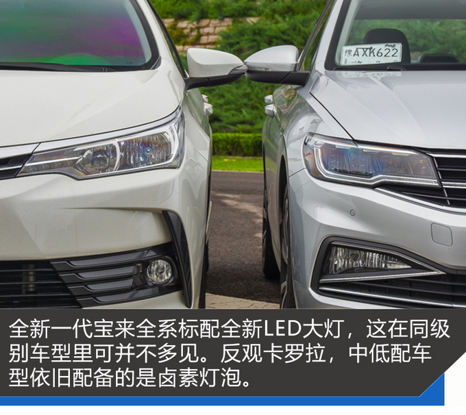 谁是年轻家庭购车首选?全新一代宝来对比丰田卡罗拉
