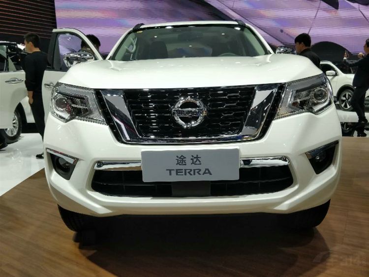 2018北京车展 日产途达鼓式刹车排量2.5怎么和