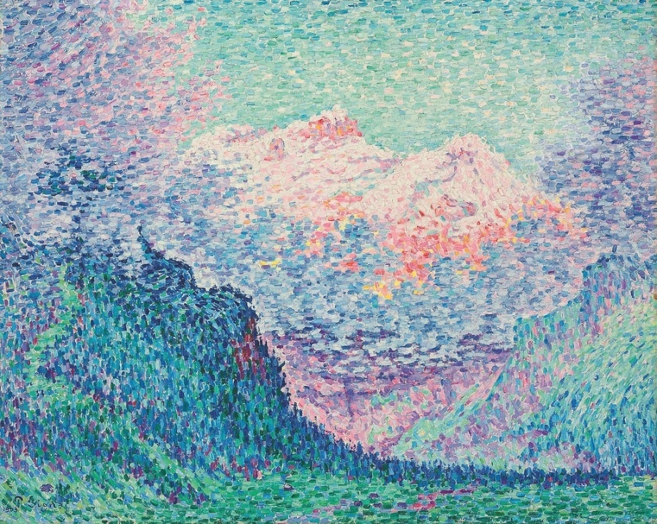 signac),法国新印象派点彩派创始人之一,著名油画大师