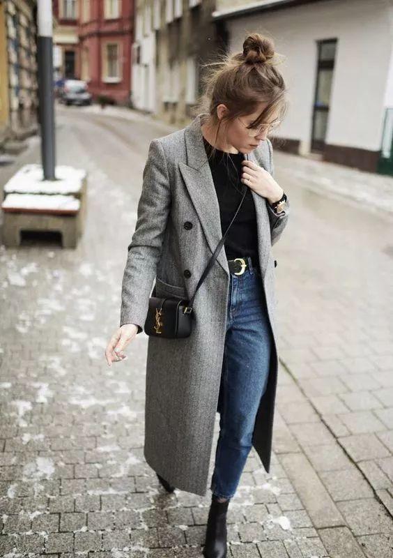 秋冬这两款靴子, 搭配牛仔半裙不要太好看!