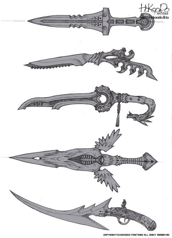 刀,枪,剑,法杖等类型,需要根据我们的游戏背景风格(东方玄幻,写实
