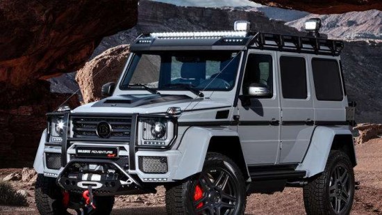 强大的奔驰g500 4×4全新定义豪华越野