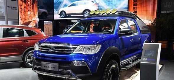 平民皮卡, 长5米3, 非承载配全时四驱, 8万