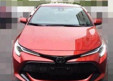 首台亮橙色两厢卡罗拉亮相，仅售12万，思域要凉凉了