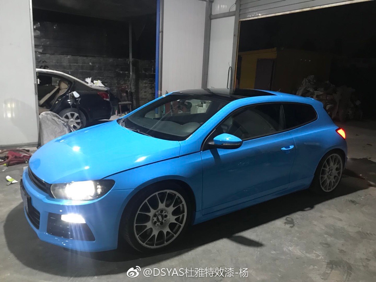 baby blue颜色的车,babyblue颜色的车 全车改色 定制baby blue