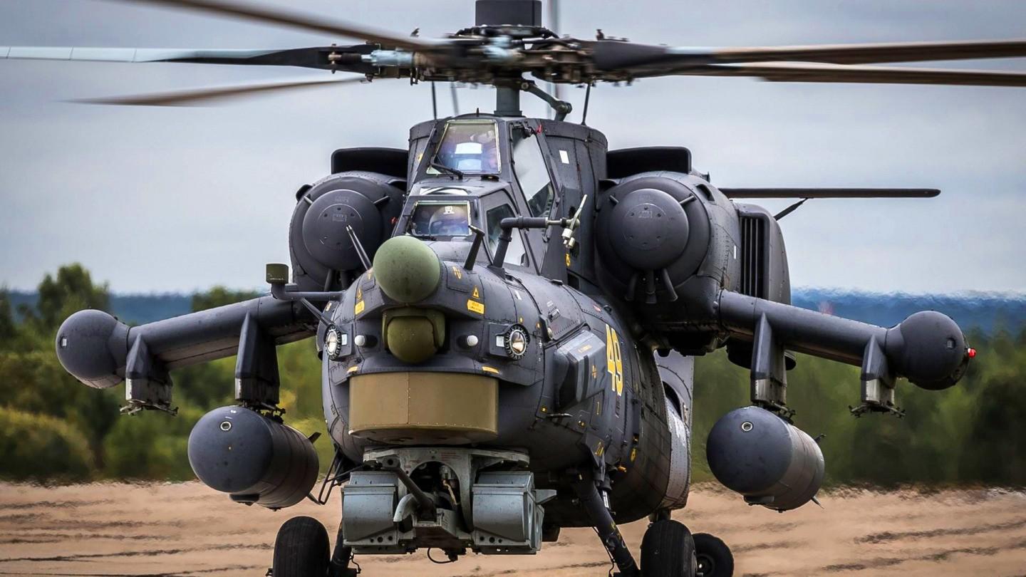 俄罗斯"低空浩劫"武装直升机,造价9千万载4千发炮弹