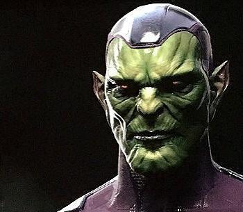 漫威《惊奇队长》反派斯克鲁尔人露真容,与惊