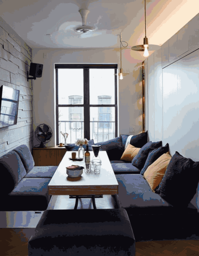 家居 起居室 设计 装修 640_825 竖版 竖屏 gif 动态图 动图