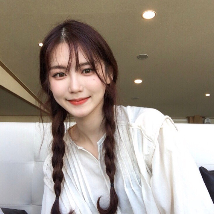 甜甜的韩国女孩minju 长发短发都好漂亮 | ins:lx