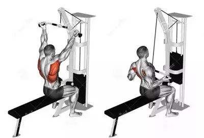 背部不会练,几种器械练背!