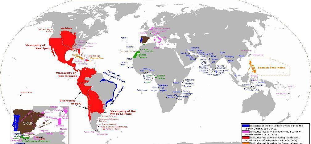 世界上第二个日不落帝国是英国, 那么第一个是