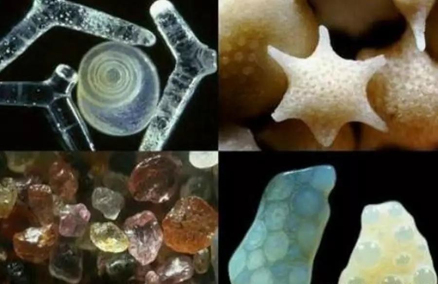 沙子放大10000倍的图片,螨虫放大10000倍的图片 科学家将沙子放大到300倍来观察:宛如发现了另一个"世界"
