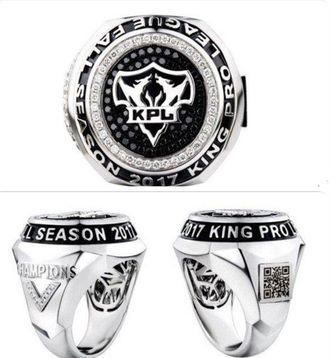 KPL总冠军戒指曝光:盘点历届冠军戒指,17秋季