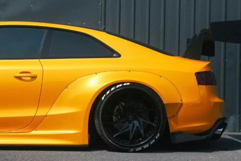 奥迪也能玩视觉系，A5也有王者风范！