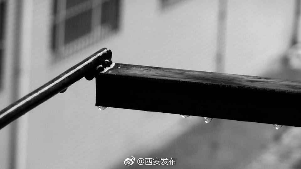 西安市气象台2018年7月1日16继续发布强降雨