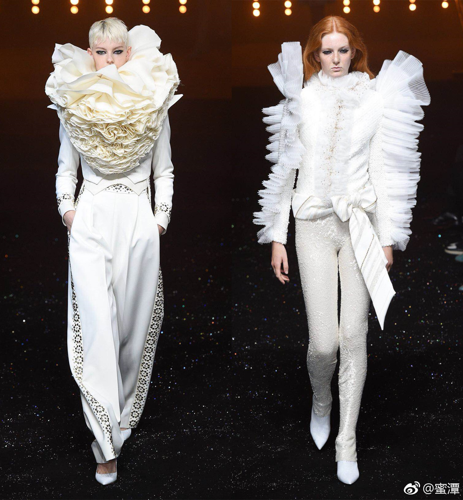 Viktor & Rolf 2018秋冬高定系列 白色系