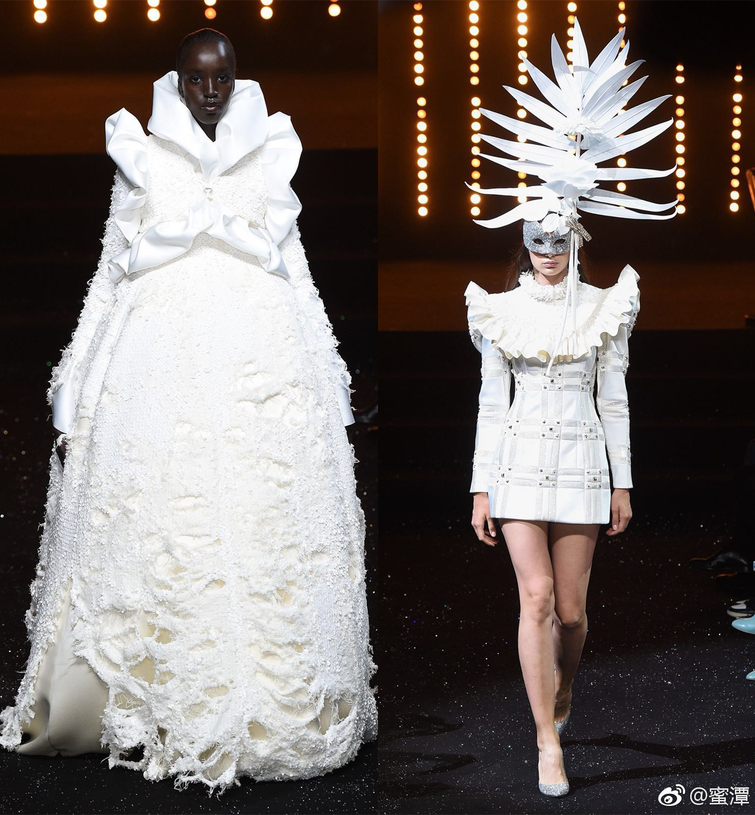 Viktor & Rolf 2018秋冬高定系列 白色系