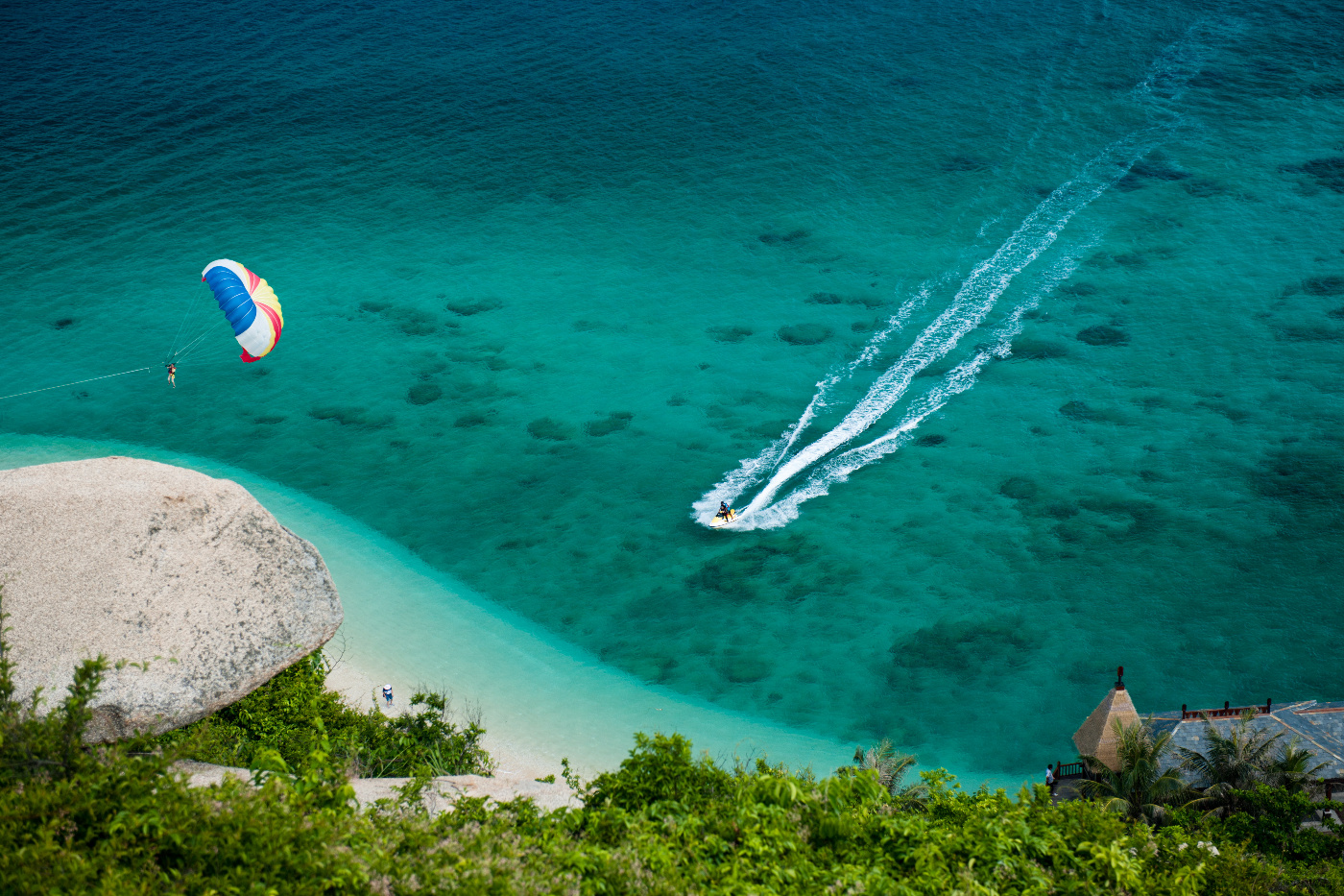 来分界洲岛玩转各种刺激海上娱乐项目，夏天就要浪浪浪!