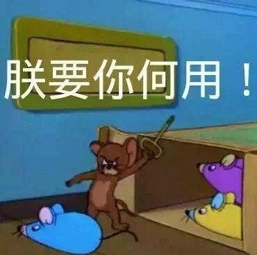 猫和老鼠带字搞笑表情包