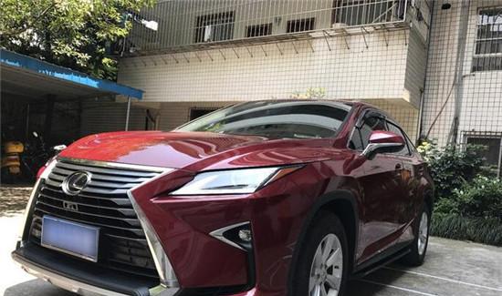 广东车友花50万提辆雷克萨斯RX, 前脸大嘴超喜欢!