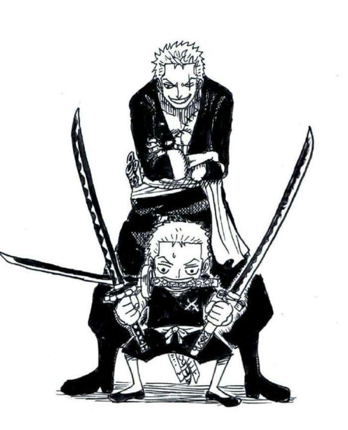 山治已经拿到了科技套装,索隆在和之国估计要