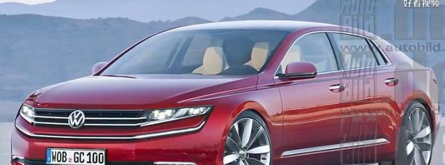 不想说再见 大众全新辉腾效果图曝光