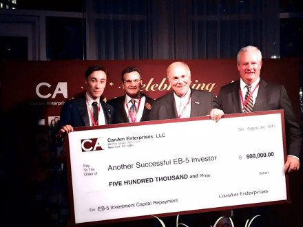 B-5项目喜讯】铁狮门凯旋中心项目首批 I-526获